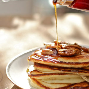 Vegan protein blend - homeda pancaces with Moonvalleys vegan protein blend wich not add any flavors to the recipie