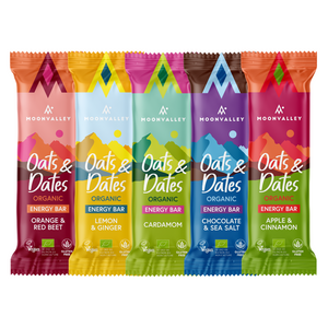 Vegan energ bars - 5 diffrent flavors- We are Moonvalley