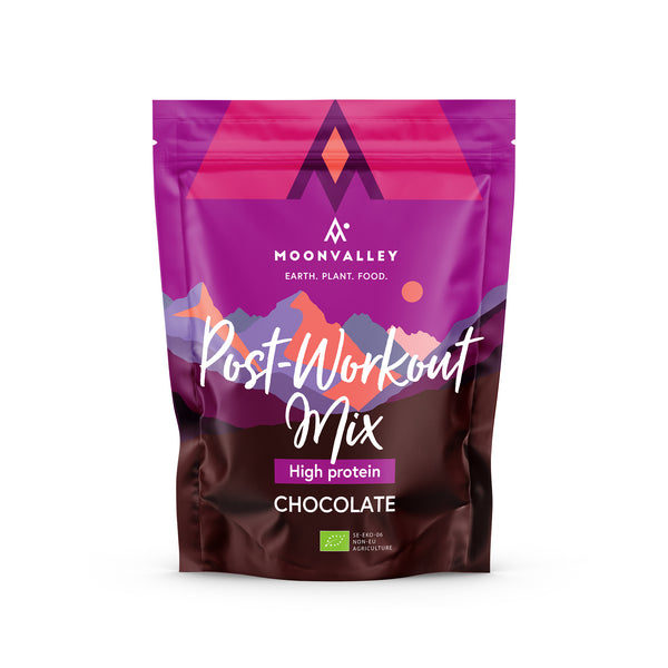 Post workout - high vegan protein powder from Moonvalley