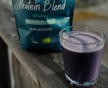 Emelie’s Post Workout Blueberry Protein Shake