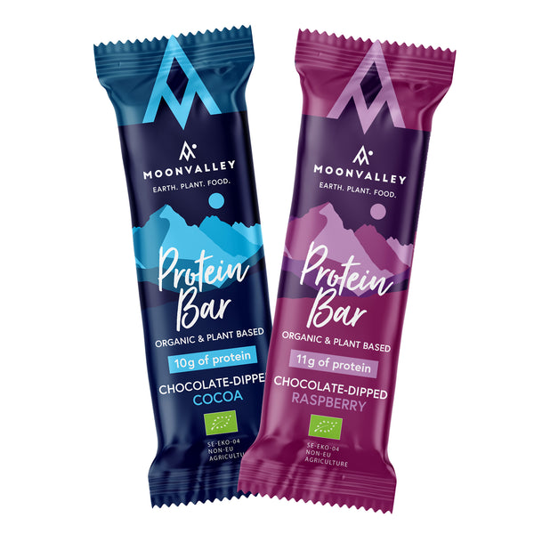 Organic Protein Bars Chocolate-Dipped Mixbox 18-pack