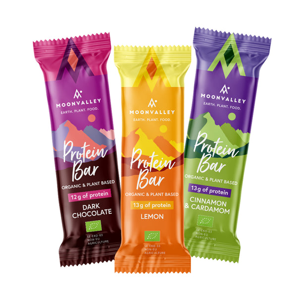 Organic Protein Bar Mixed Box 18-pack
