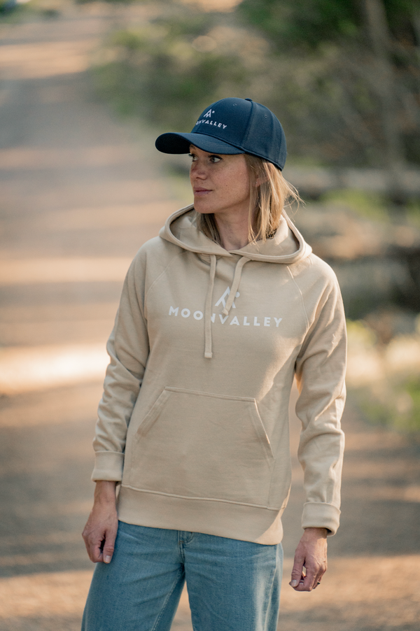 Ladies Hoodie Sand     