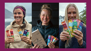 organic protein company - Moonvalley founders show their vegan gluten free bars