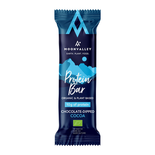 Organic Protein Bar Chocolate-Dipped Cocoa 18-pack